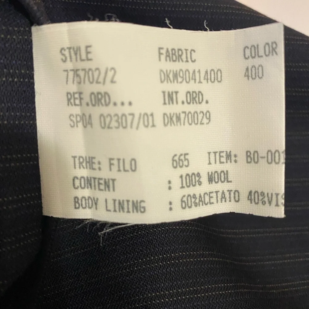 Donna Karen Signature Italian  2-Button Suit Set